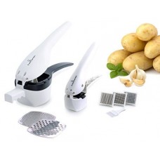CUL Distributors Culina Potato Ricer and Garlic Press Deluxe Set CLDS1025